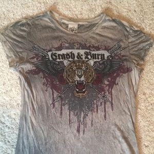 Crash and burn t-shirt